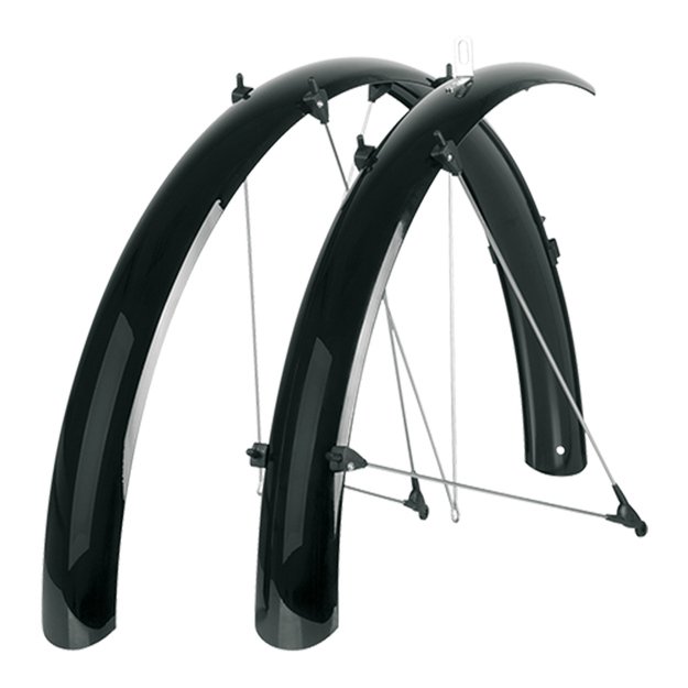 Skydelių komplektas SKS BLUEMELS 60mm 27.5 -28  (juoda blizgi)