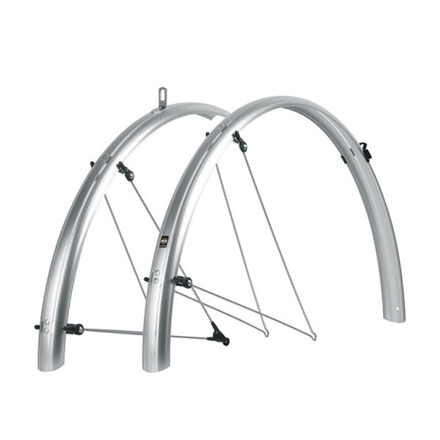 Skydelių komplektas SKS BLUEMELS SHINY 42mm 28  (sidabrinė)