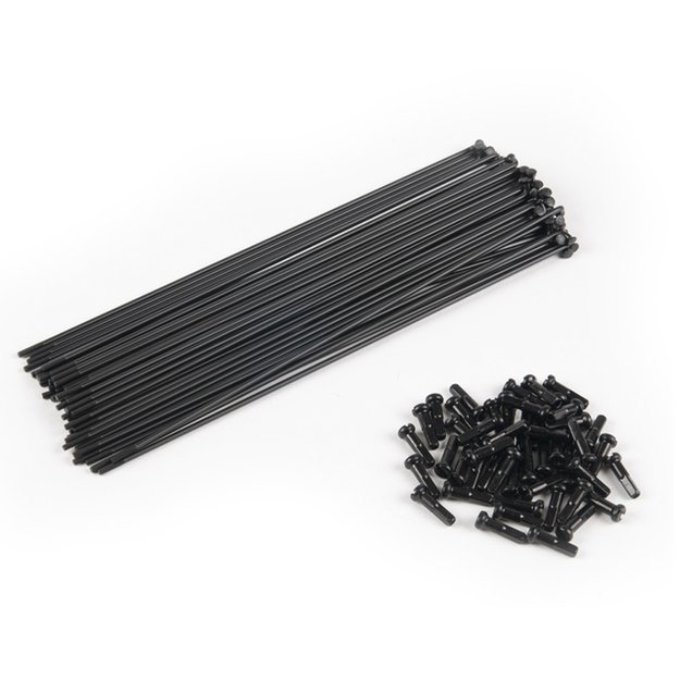 Stipinai 14G 246mm W/12mm (juodi) pak. 1vnt