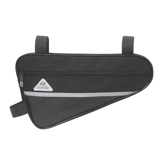 Trikampis rėmo krep&scaron;ys FORCE Long Eco 1,3l  (juodas)