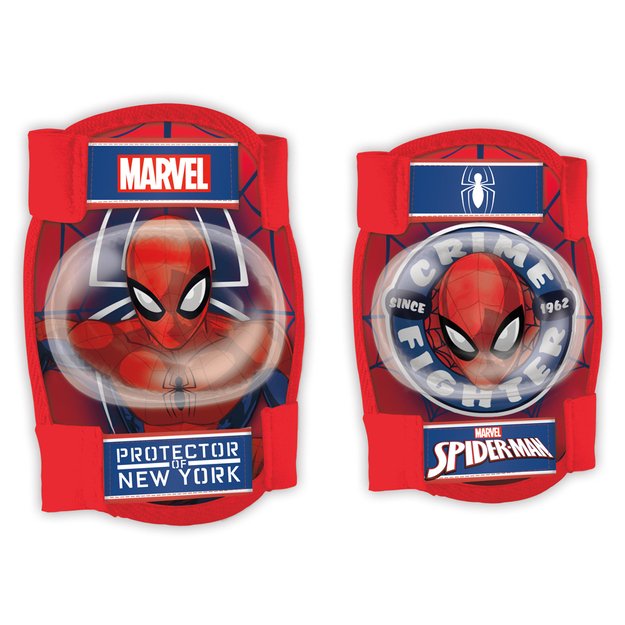 Vaikiškos apsaugos keliams ir alkūnėms SPIDERMAN (raudonos)