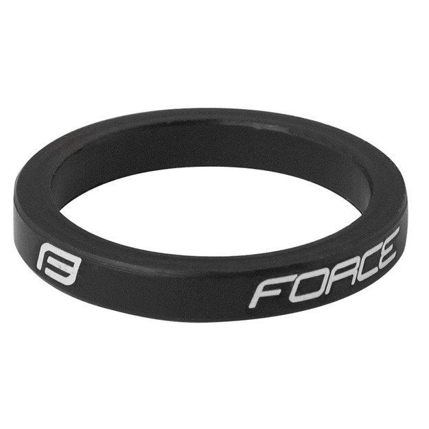 Vairo kolonėlės žiedas FORCE Logo 1 1/8