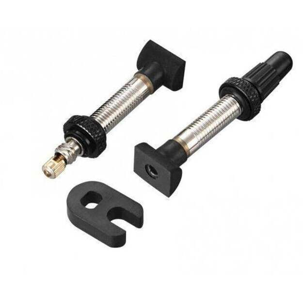 Bekamerinės sistemos ventiliai SRAM TUBELESS UNIVERSAL VALVE SRAM MTB