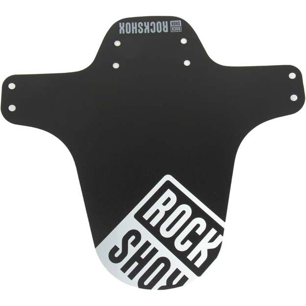  Purvasaugis ROCKSHOX AM FENDER BLACK SLVWHT FADE