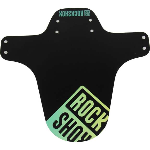 Purvasaugis ROCKSHOX AM FENDER BLACK TEALYLW FADE