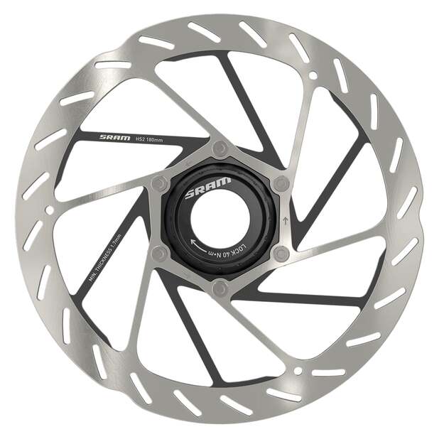 Stabdžių diskas SRAM AM DB ROTOR CENTERLOCK HS2 180MM ROUNDED