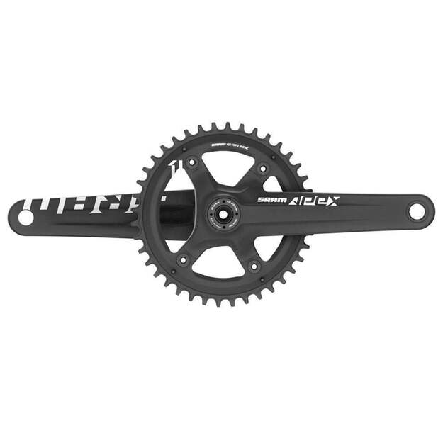 Priekinis žvaigždžių blokas SRAM AM FC APEX 1 GXP 175 BLK 42T XSYNC