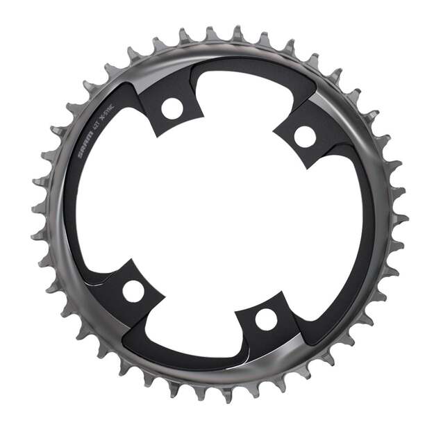 Priekinis žvaigždžių blokas SRAM CRING ROAD 40T 107 X-SYNC GREY