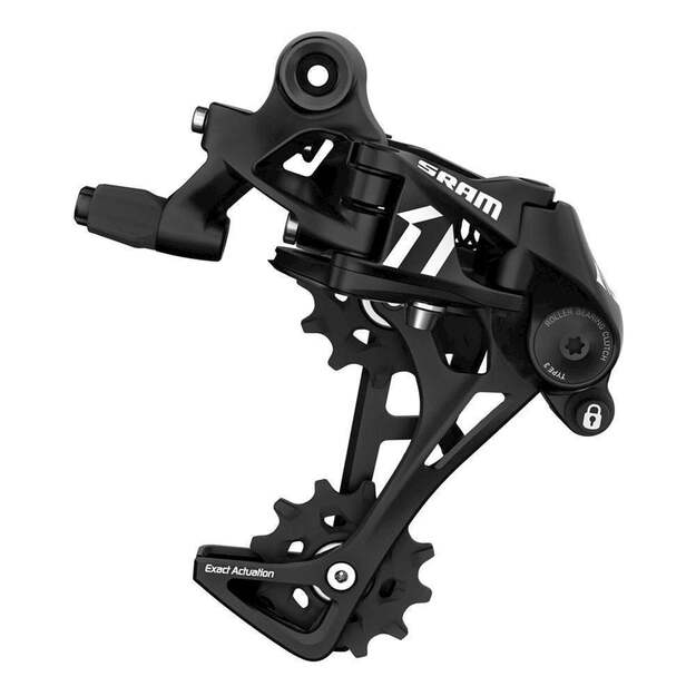 Galinis pavarų perjungėjas SRAM AM RD APEX 1 1X11SPD LONG CAGE BLK