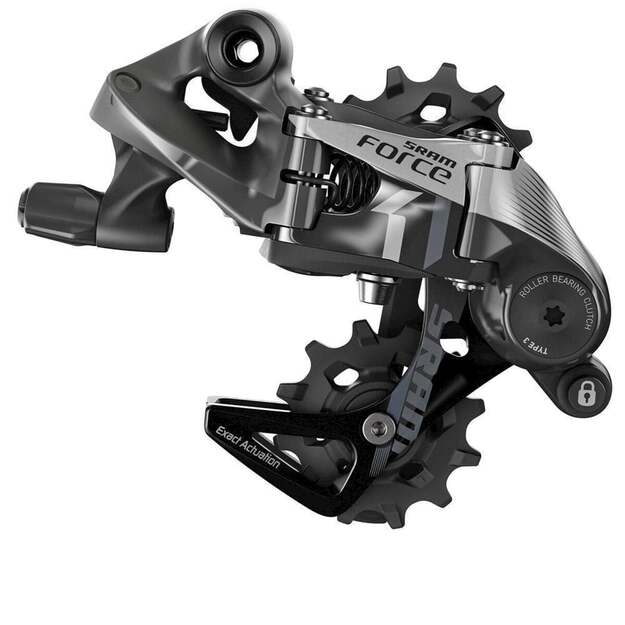 Galinis pavarų perjungėjas SRAM AM RD FORCE1 MEDIUM CAGE