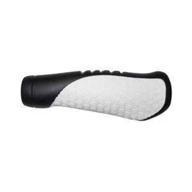Vairo rankenėlės SRAM SRAM COMFORT GRIPS 133 WHITE/BLACK