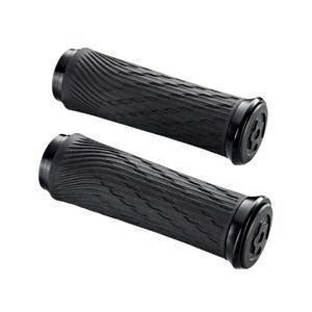 Vairo rankenėlės SRAM LOCKING GRIPS GS INTEGRATED 100MM BLKCLP