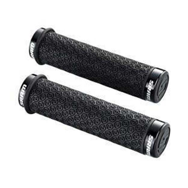 Vairo rankenėlės SRAM LOCKING GRIPS DH SRAM SILICONE BLACK