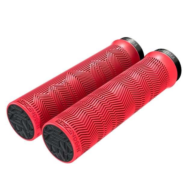 Vairo rankenėlės TRUVATIV LOCKING GRIPS DESCENDANT RED