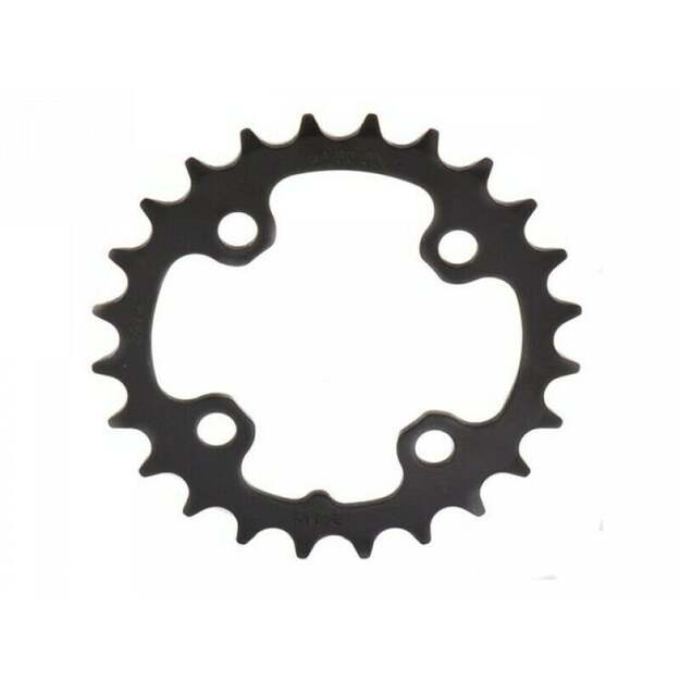 Priekinė žvaigždė SRAM CRING MTB 24T V1 64 STEEL MATTEBLACK