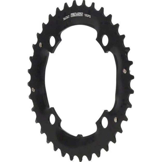  Priekinė žvaigždė SRAM CRING MTB 36T S1 104 AL3 BTBLK 10SPD SBC