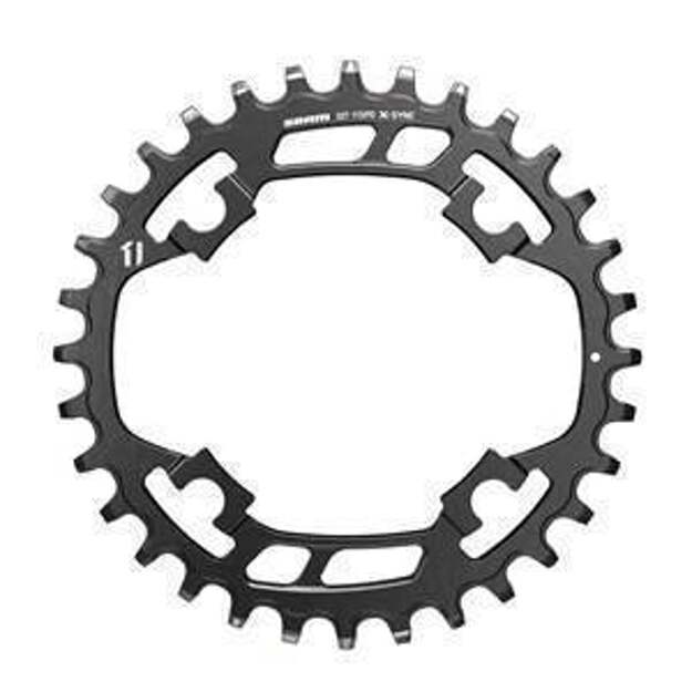 Priekinė žvaigždė SRAM CRING X-SYNC STEEL 11S 32T 94 BLK