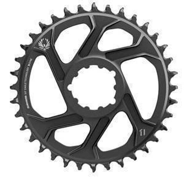 Priekinė žvaigždė SRAM CR X-SYNC EAGLE 36T DM 6 OFFSET BLK