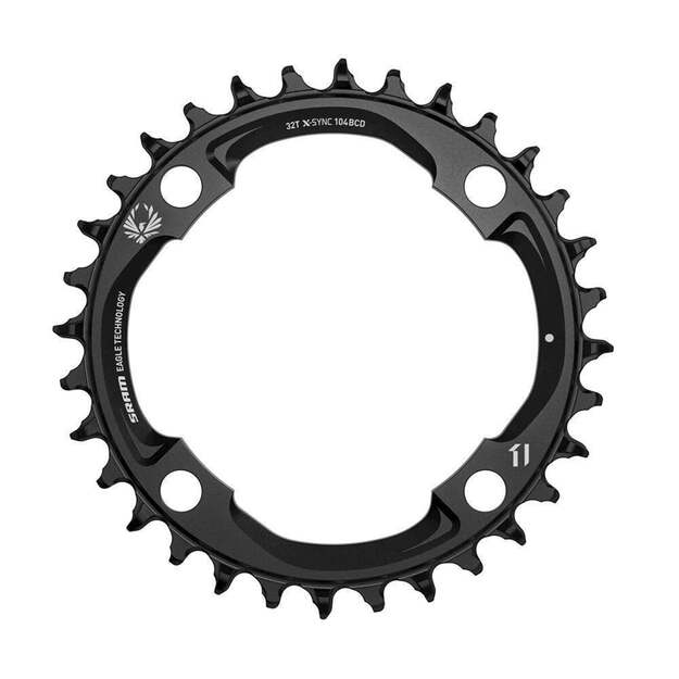  Priekinė žvaigždė SRAM CRING X-SYNC EAGLE 32T 104 BLK