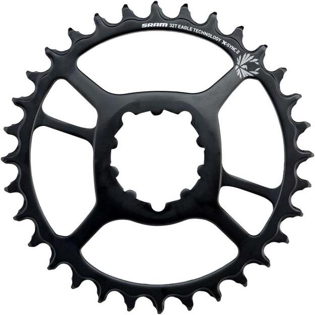 Priekinė žvaigždė SRAM CR X-SYNC ST EAGLE 34T DM 3 OFFSET B BLK