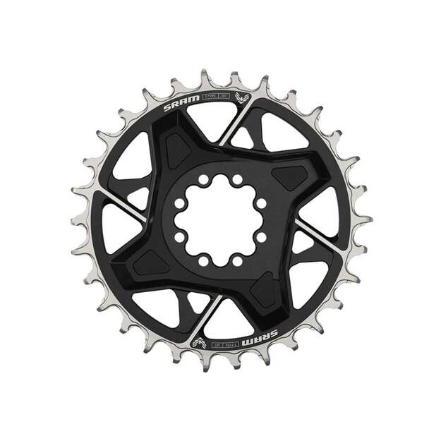 Priekinė žvaigždė SRAM CR T-TYPE EAGLE 34T DM 3MM BLK X0