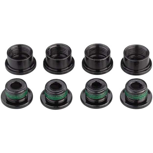 11.6918.005.000 - SRAM CHAINRING BOLT KIT 4 STEEL BLACK EMTB