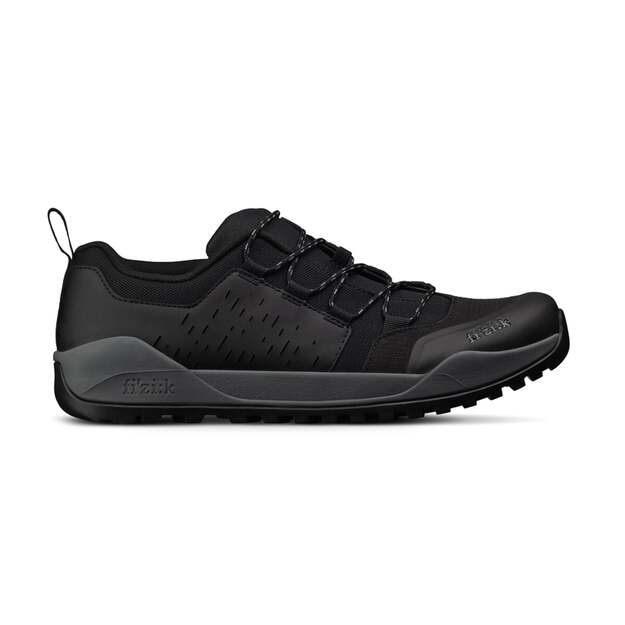 Batai FIZIK SHOES TERRA ERGOLACE X2 FLAT BLACK - BLACK (TEX2ETF1K1010)