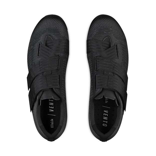 Batai FIZIK SHOES VENTO POWERSTRAP AEROWEAVE CARBON BLACK - BLACK (VER2PSAW11010) 2
