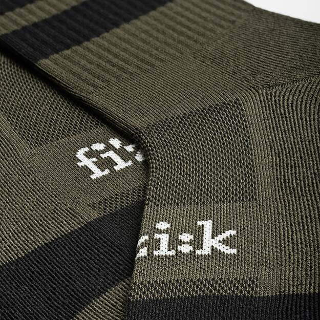 Kojinės FIZIK SOCKS OFF-ROAD ARMY/BLACK (FZKSOCKSOF6110) 2