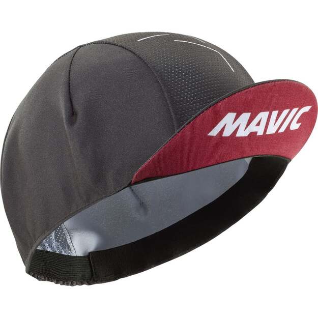 Kepurė MAVIC ROADIE CAP CARBONE BURGUNDY (G000242)