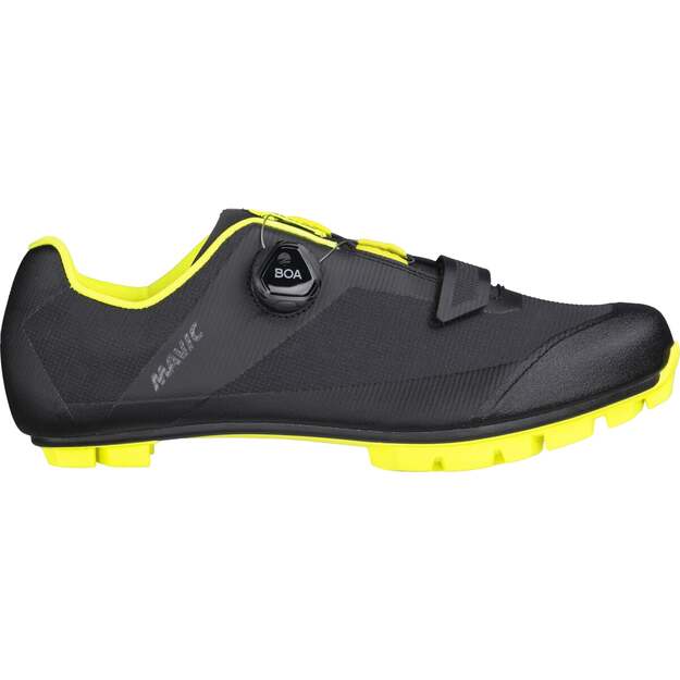 MAVIC SHOES CROSSMAX ELITE SL BLACK/SAFETY YELLOW (413937)