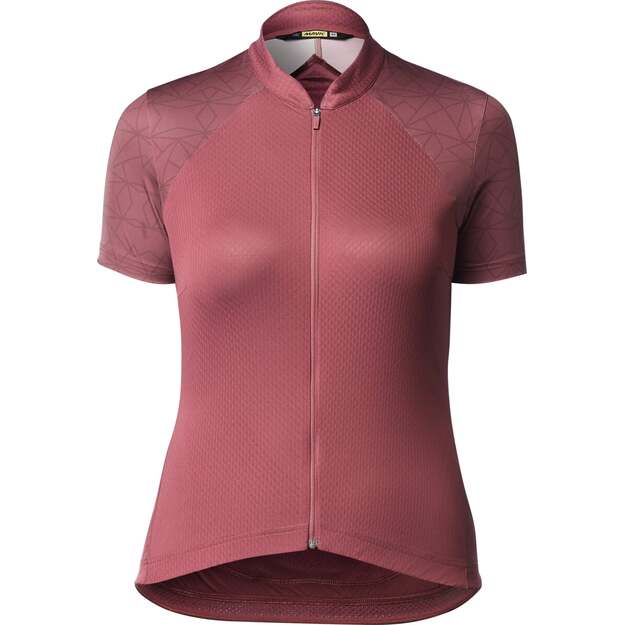 Marškinėliai MAVIC WOMENS JERSEY SEQUENCE EARTH RED (LC1318200)