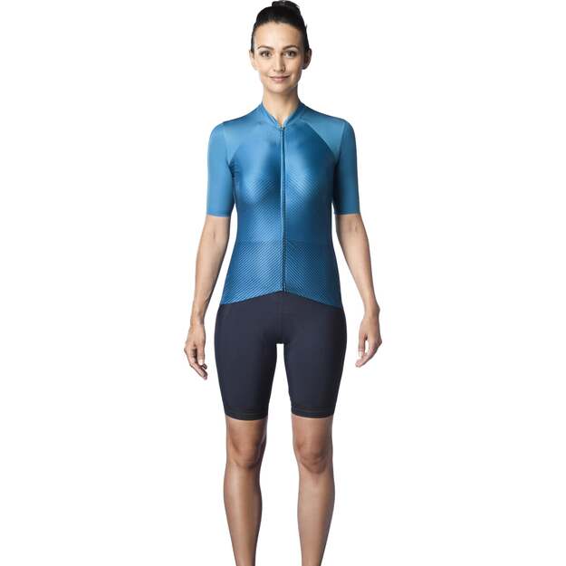 Marškinėliai MAVIC WOMENS JERSEY SEQUENCE PRO MYKONOS BLUE (LC1318100) 2