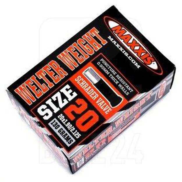 MAXXIS TUBE WELTER WEIGHT 20X1.5/2.5 AUTO-SV 48MM (EIB00160300)