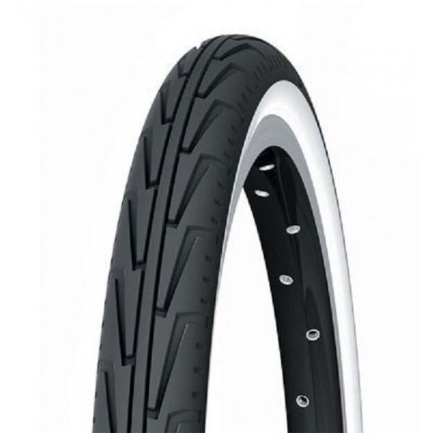 MICHELIN TIRE CITYJ GW WHITE/BLACK 20X1.75 ACCESS LINE WIRE (325125)