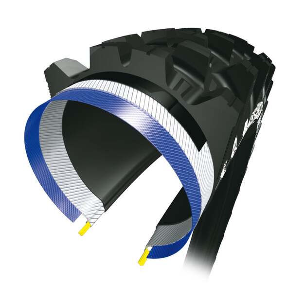 MICHELIN TIRE E-WILD FRONT 27,5X2.80 COMPETITION LINE KEVLAR E-GUM-X TS TLR (174005) 3