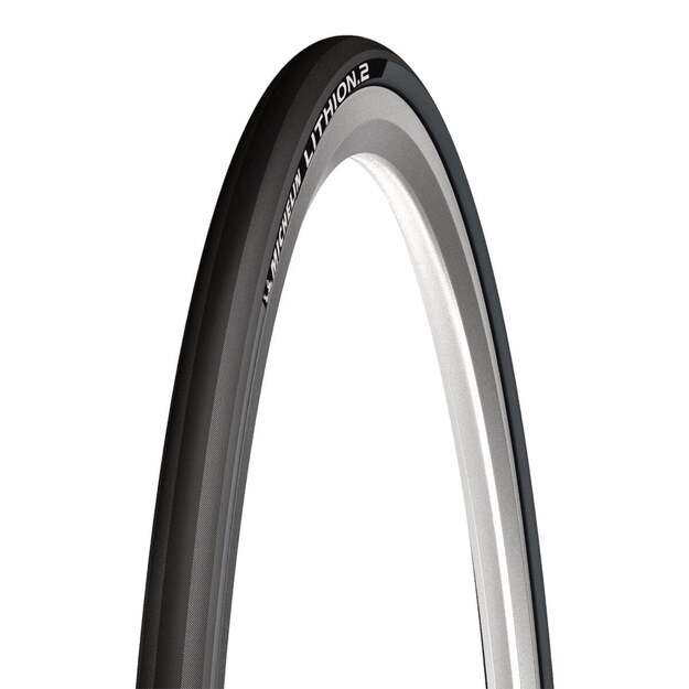 MICHELIN TIRE LITHION2 DARK GREY V3 700X25C PERFORMANCE LINE KEVLAR TS (871469)