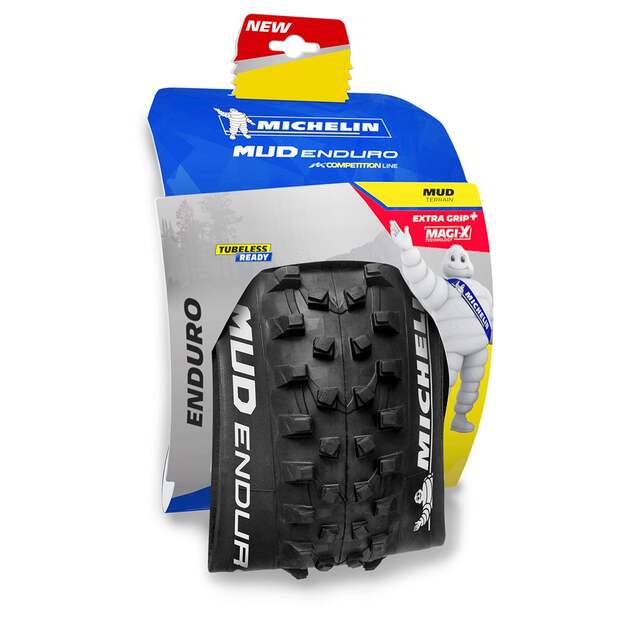 MICHELIN TIRE MUD ENDURO 29X2.25 COMPETITION LINE KEVLAR MAGI-X TS TLR (214296) 1