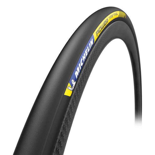 MICHELIN TIRE POWER TIME TRIAL BLACK 700X25C RACING LINE FOLDABLE TS (146938)