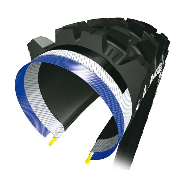 MICHELIN TIRE WILD ENDURO FRONT 27,5X2.80 COMPETITION LINE KEVLAR GUM-X3D TS TLR (565831) 3