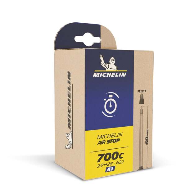 MICHELIN TUBE AIR STOP AUTO-SV 34MM 20X1.3/1.8 (411696)