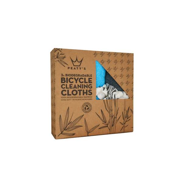 Šluostės PEATY S BAMBOO BICYCLE CLEANING CLOTHS (PBC-GBG-28)
