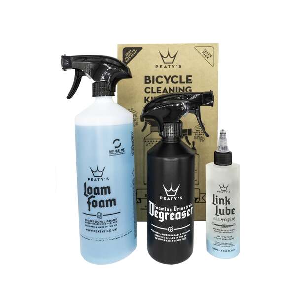 Valymo rinkinys PEATY S GIFT PACK - WASH DEGREASE LUBRICATE (PGP-CDL-4)