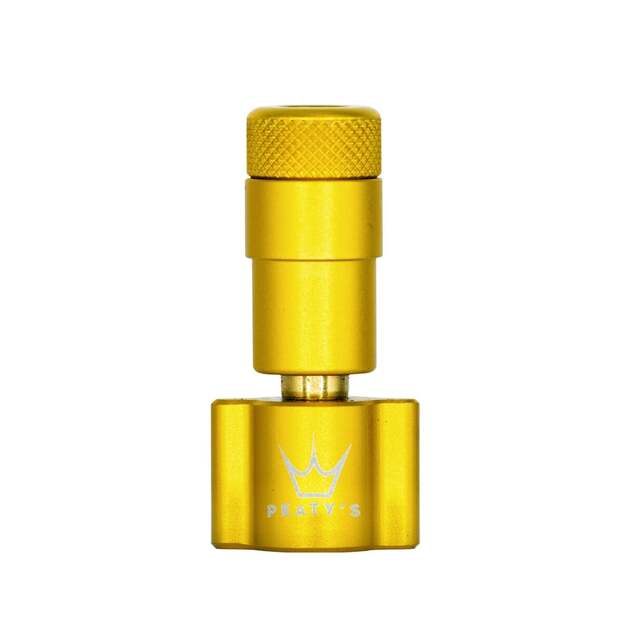 PEATY S HOLESHOT CO2 TYRE INFLATOR HEAD GOLD (PPR-HTI-IFH-GLD-12) 1