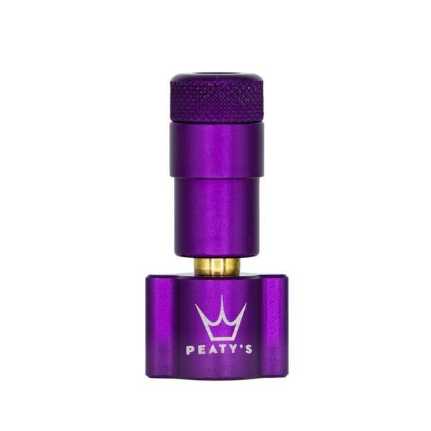 PEATY S HOLESHOT CO2 TYRE INFLATOR HEAD VIOLET (PPR-HTI-IFH-VLT-12) 1