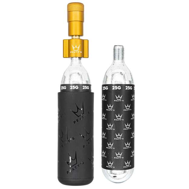 CO2 pompa PEATY S HOLESHOT CO2 TYRE INFLATOR - MTB (25G) - BOURBON (PPR-HTI-MTB-BRB-12)