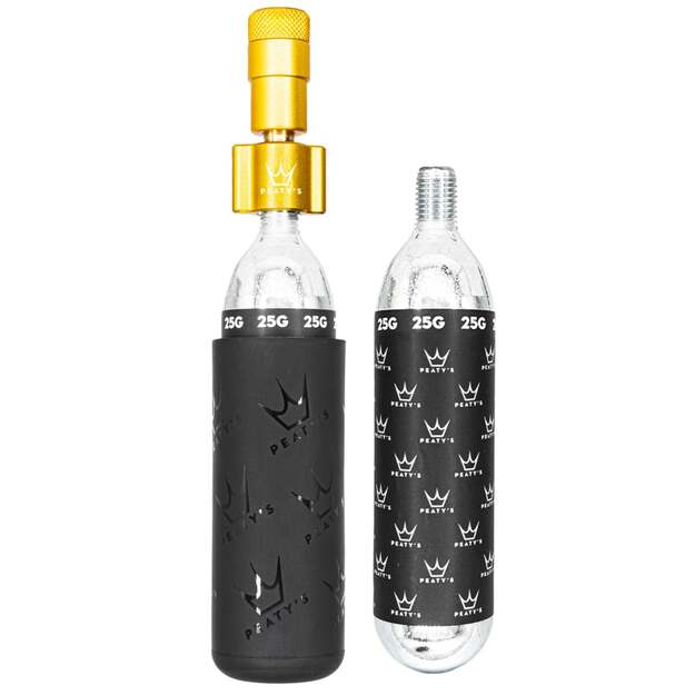 CO2 pompa PEATY S HOLESHOT CO2 TYRE INFLATOR - MTB (25G) - GOLD (PPR-HTI-MTB-GLD-12)