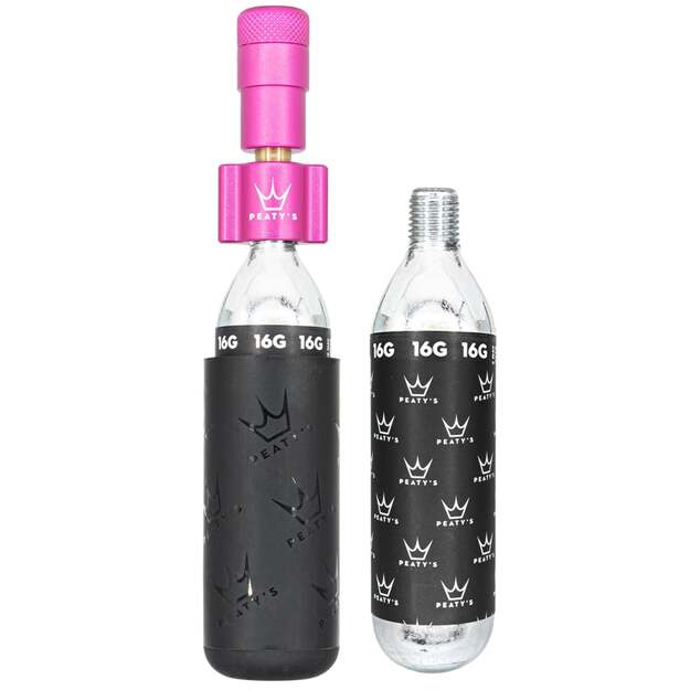 CO2 pompa PEATY S HOLESHOT CO2 TYRE INFLATOR - ROAD & GRAVEL (16G) - PUNCH (PPR-HTI-RAG-PUN-12)