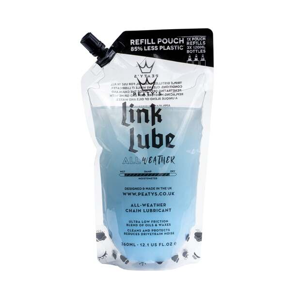 Grandinės tepalas PEATY S LINKLUBE ALL-WEATHER REFILL POUCH 360 ML (PLL-360-24)