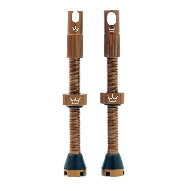 Bekamerinės sistemos ventiliai PEATY S X CHRIS KING (MK2) BOURBON TUBELESS VALVES 60MM (PTV2-60-BRB-12)